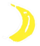 Discover banana minimal white fruit vitamin healthy happy T-Shirts