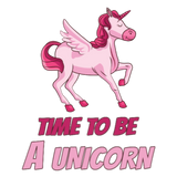 Discover Time to be a unicorn pink child children girl T-Shirts