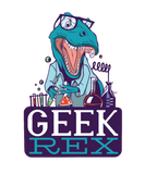 Discover Geek Rex - Tyrannosaurus Rex Science TRex T-Shirts