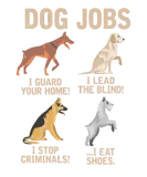 Discover Funny Cute Dog Job Animal Memes T-Shirts