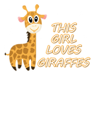Discover Giraffe Girl Camelopard Africa Zoo Wildlife Gift T-Shirts