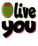 Discover Olive You Olive Love Valentine's Day Love Saying T-Shirts