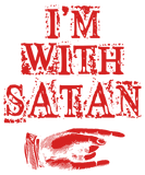 Discover I m With Satan Men s Women s sizes retro metal d T-Shirts