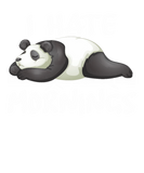 Discover I Hate Mornings Panda Bear Funny Cute Zoo Animal T-Shirts