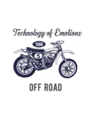 Discover Technology of Emotions Motocross Fun T-Shirts