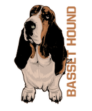 Discover Basset Hound Cute Dog Lovers Casual Mens Pet Wear T-Shirts