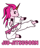 Discover MMA Jiu Jitsu Unicorn Jitsucorn Pink Jokes Present T-Shirts