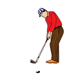 Discover Looking At My Putt Golf Hobby Funny Ball Gift