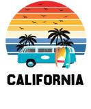 Discover California Retro Yellow Sun Beach Surfer Gift T-Shirts.