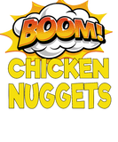 Discover Boom Chicken Nuggets Retro Boom Chicken Nuggets T-Shirts