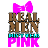 Discover real men pink funny gift idea T-Shirts