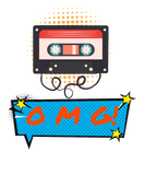 Discover OMG cassette Oh my goodness vintage 80s funny T-Shirts