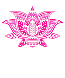 Discover Pink Lotus Flower Mandala Meditation Calm T-Shirts