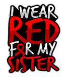 Discover I Wear Red For My Sister - Aids Awareness Gift T-Shirts