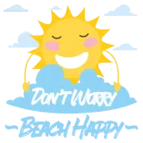 Discover Don't Worry Beach Happy T-Shirts