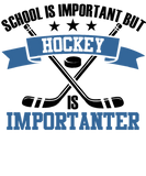 Discover Hockey is IMPORTANTER Funny gift men women kids T-Shirts