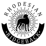 Discover Rhodesian Ridgeback Logo badge T-Shirts