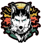 Discover Wolf Siberian Husky Sled Dog T-Shirts