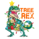 Discover Christmas Dinosaur Tree Rex Pajamas Men Boys xmas T-Shirts