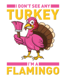 Discover I Don't Sea Any Turkey I'm A Flamingo Thanksgiving T-Shirts