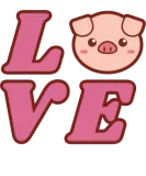 Discover Love Pig Gift Funny Cute Pig Lovers Farmer Gifts T-Shirts