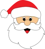 Discover Santa Claus head with red cap T-Shirts