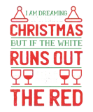 Discover White Wine for Christmas Quote T-Shirts