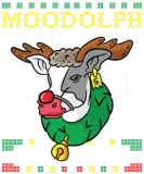 Discover Moodolph Moo Cow Reindeer Ugly Christmas Farmer T-Shirts