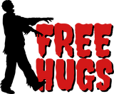 Discover Free Hugs zombie funny Halloween vintage horror T-Shirts