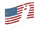 Discover USA flag karaoke singer singing musician singing T-Shirts