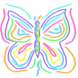 Discover Colorful Abstract Butterfly Art T-Shirts