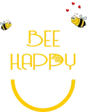 Discover Bee happy bees T-Shirts