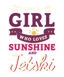 Discover Just A Girl Who Loves Jet Ski Funny saying T-Shirts