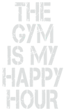 Discover The Gym Is My Happy Hour T-Shirts Funny Gym