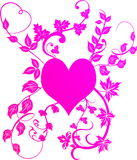 Discover Purple plants of pink heart T-Shirts