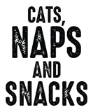 Discover CATS NAPS AND SNACKS T-Shirts