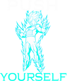 Discover Push Yourself Vegeta Style T-Shirts