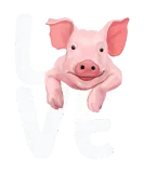 Discover I Love Pigs T-Shirts Pig Lovers Farming Farmer Girls