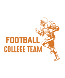 Discover American Football college team T-Shirts