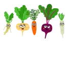 Discover Radish Red Cabbage Celery Carrot Funny Vegetables T-Shirts