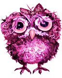Discover Purple pink owl watercolor art T-Shirts