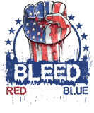 Discover Bleed Red White Blue