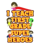 Discover First Grade Superhero Teacher Preschool Teacher T-Shirts