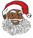 Discover Black Jolly Santa - Fun African American Santa Gif T-Shirts
