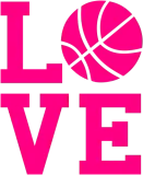 Discover Love basketball Pink T-Shirts