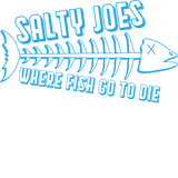 Discover Salty Joes Where Fish Go To Die T-Shirts Full Of