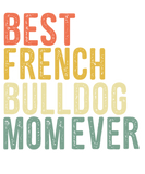 Discover Best French Bulldog Mom Ever Vintage Cute Dog T-Shirts