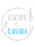 Discover Canada Artsytee escape to Canada T Shirt