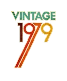 Discover Vintage 1979 Classic 40th Birthday Gift T-Shirts
