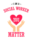 Discover You Matter School Social Worker Gift Mental Health T-Shirts